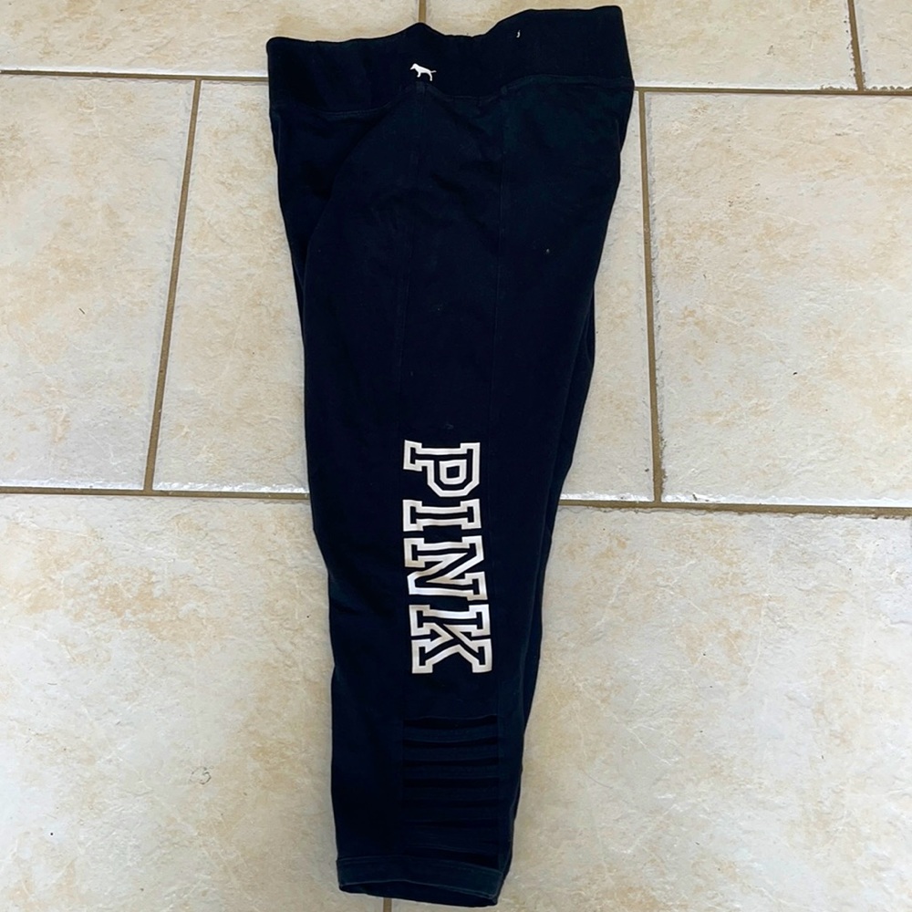 PINK leggings, EUC